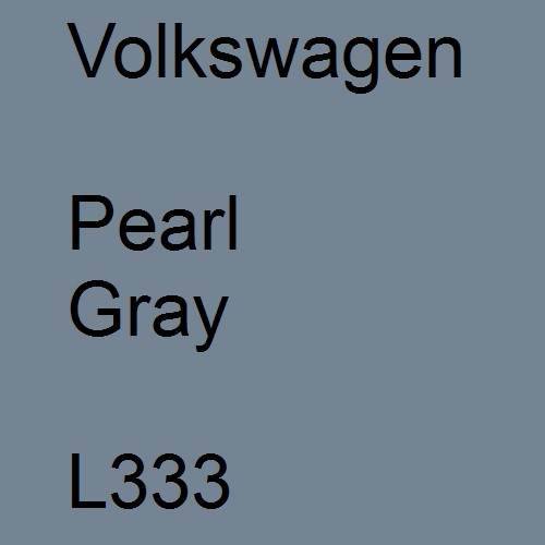 Volkswagen, Pearl Gray, L333.